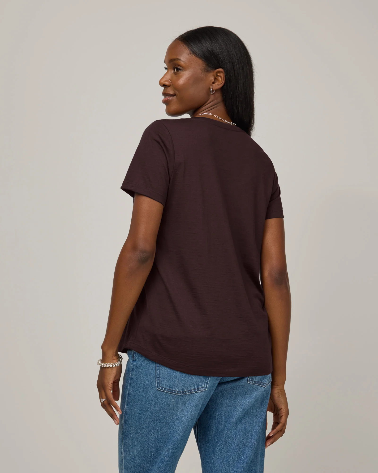Stella Signature Scoop Neck Tee - Image 3