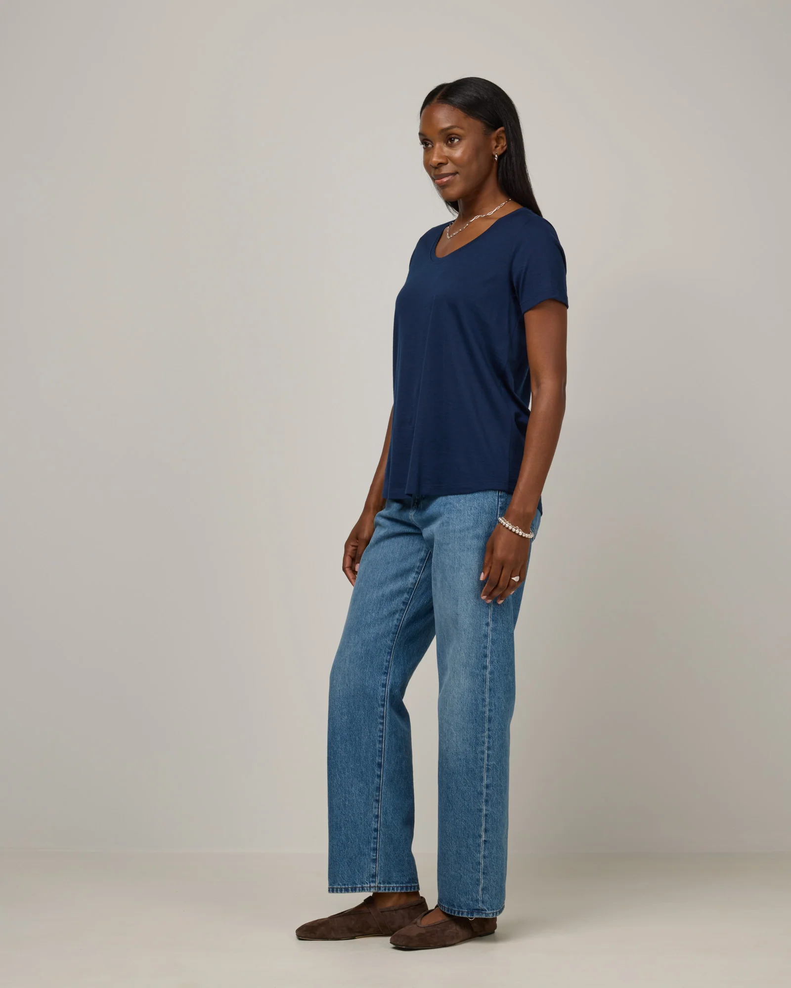 Stella Signature Scoop Neck Tee - Image 2