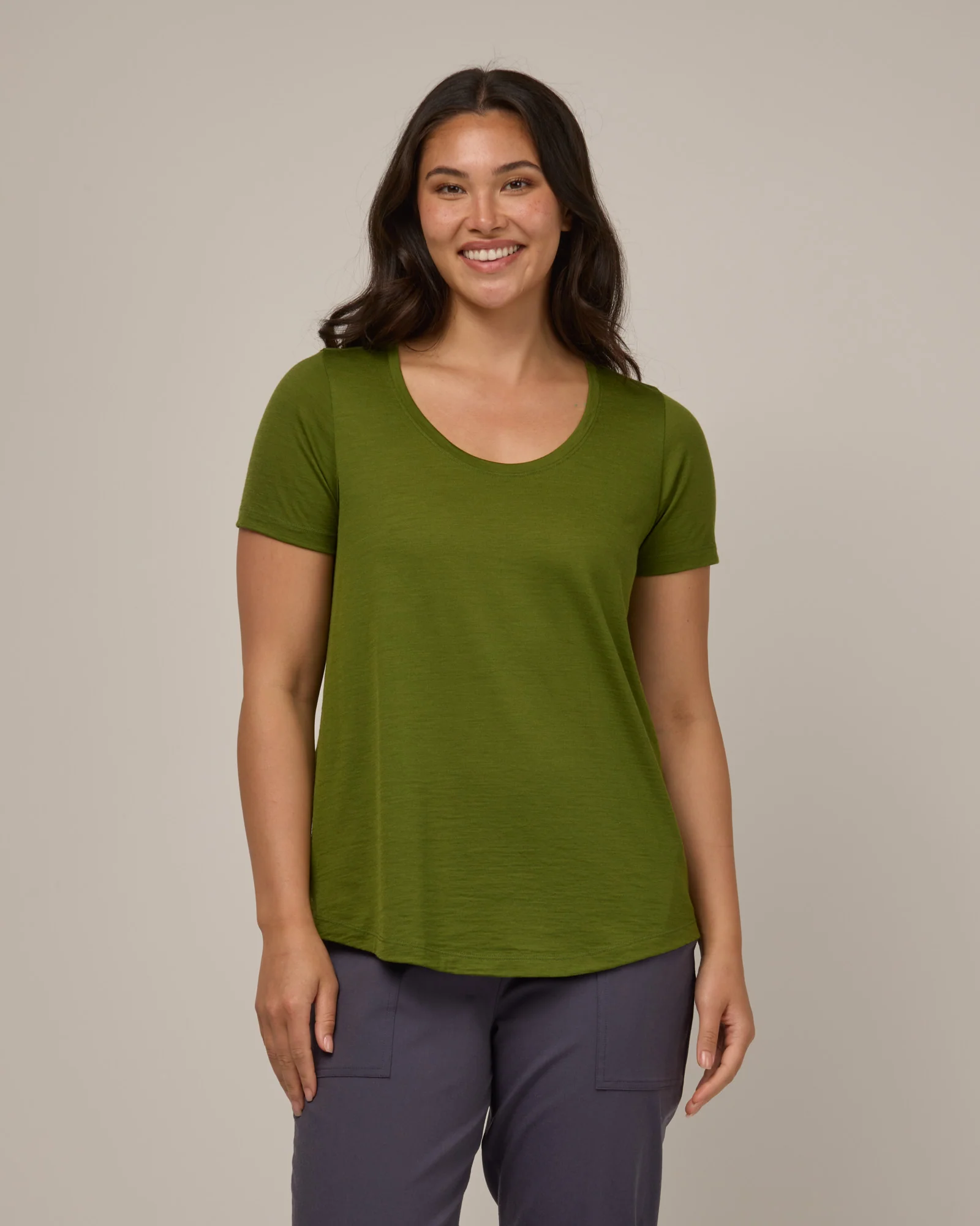 Stella Signature Scoop Neck Tee