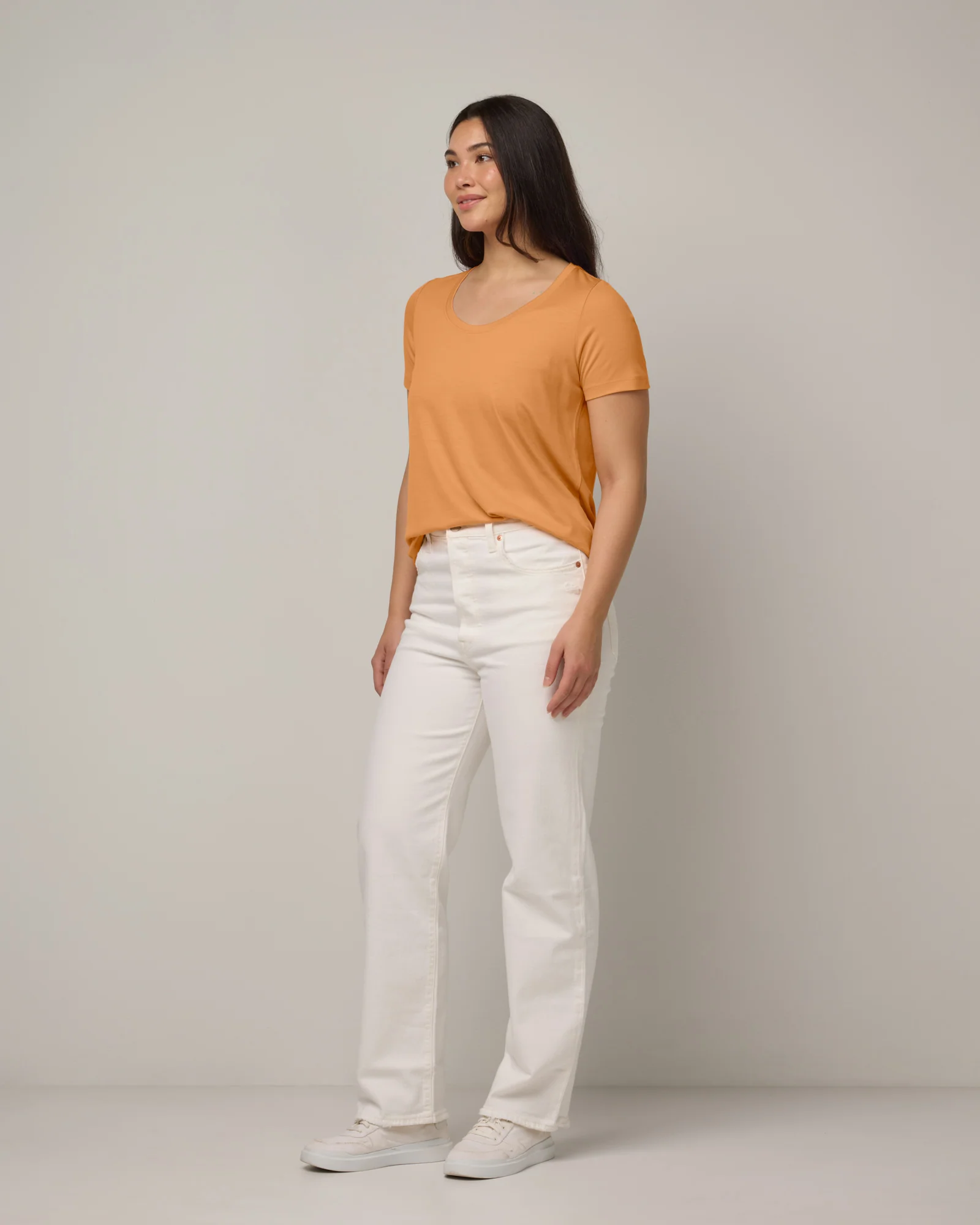 Stella Signature Scoop Neck Tee - Image 2