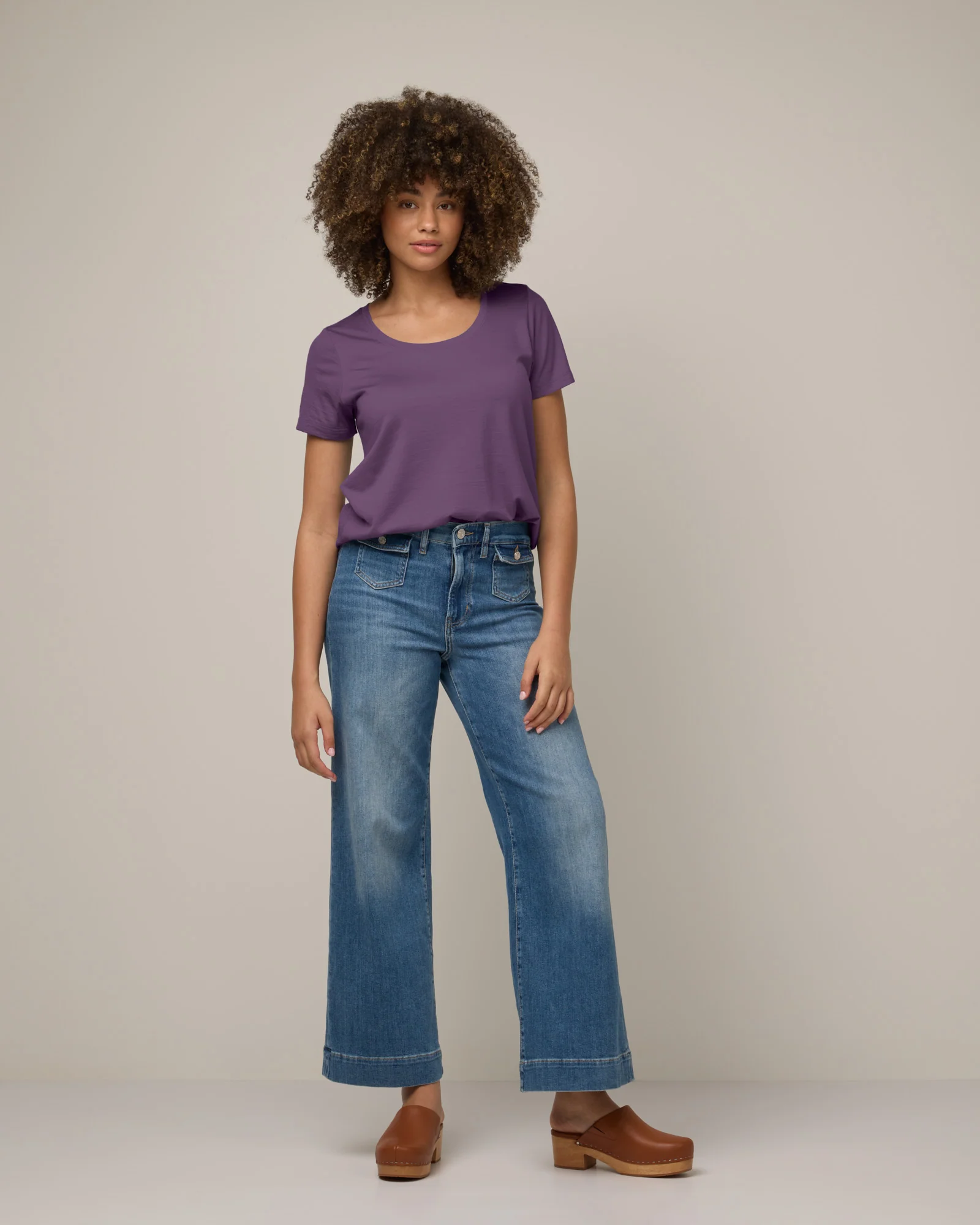 Stella Signature Scoop Neck Tee - Image 2
