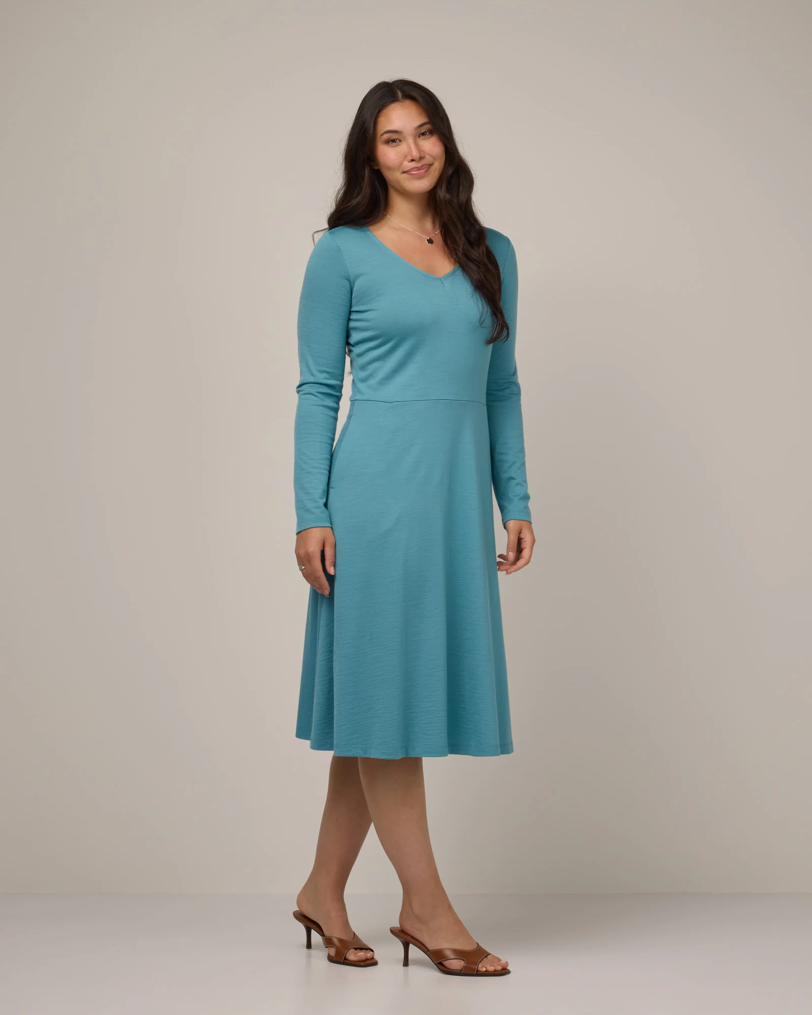 Talia Fit & Flare Dress - Image 3