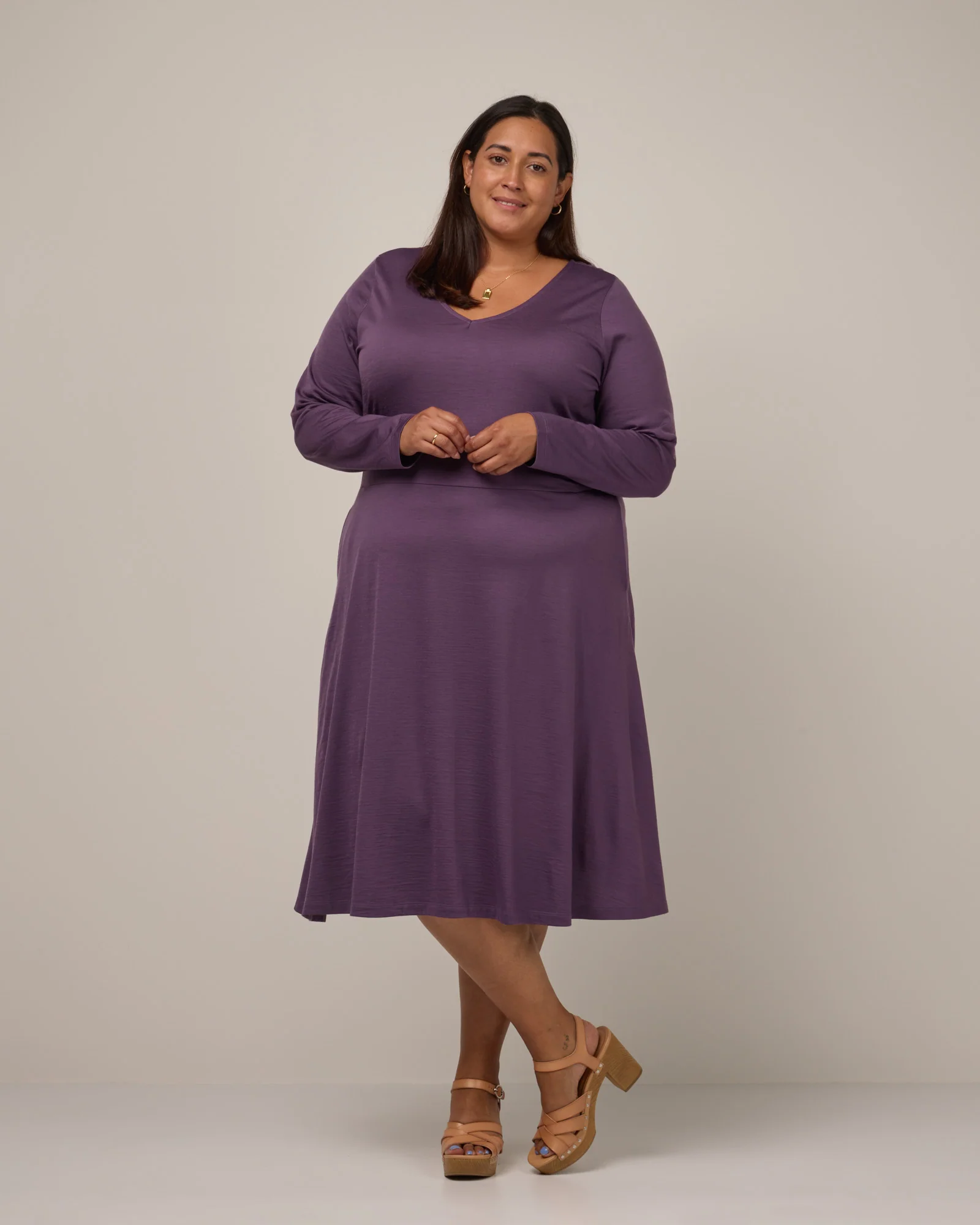 Talia Fit & Flare Dress - Image 5