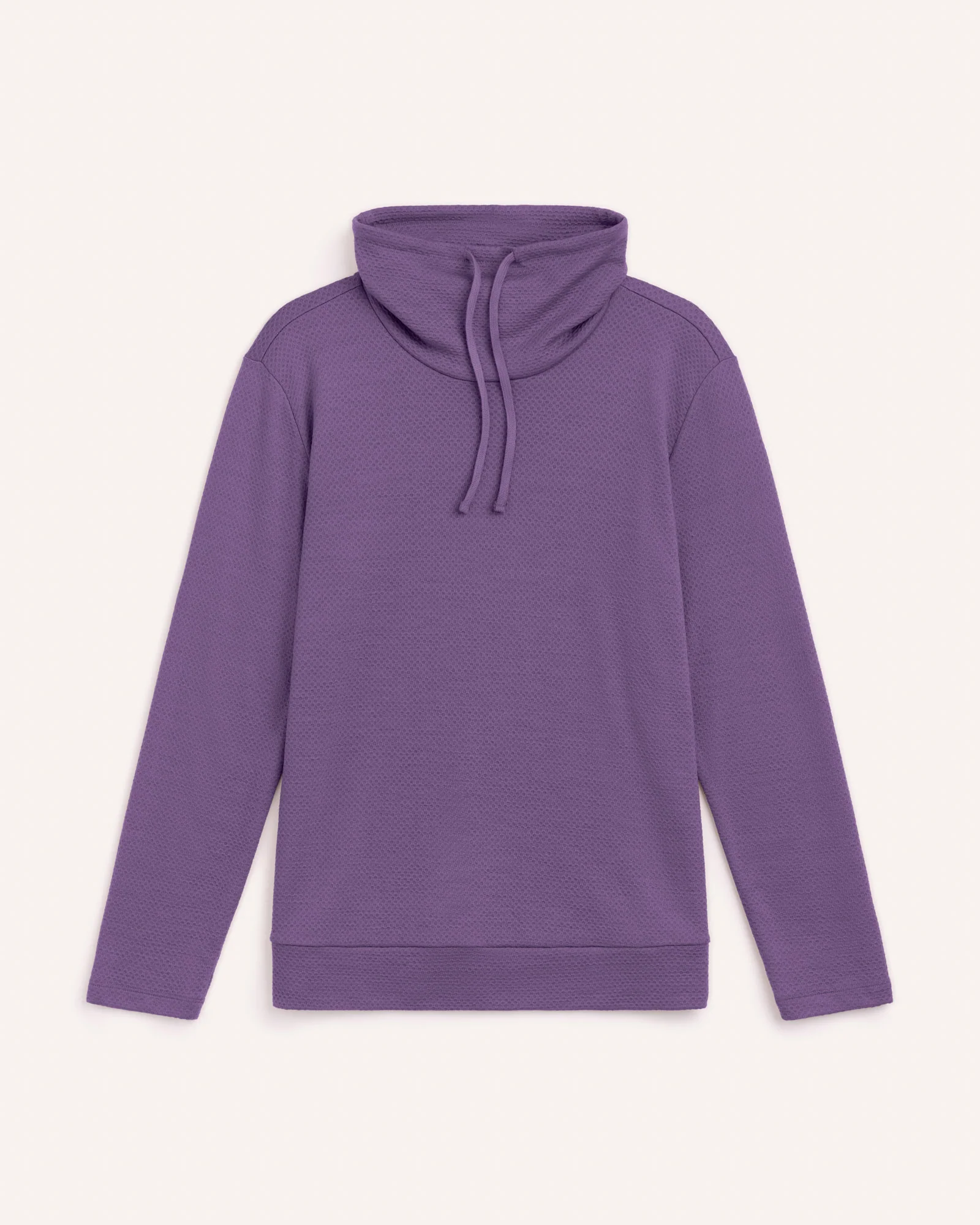 Tate Honeycomb Cowl Neck Top - Image 5