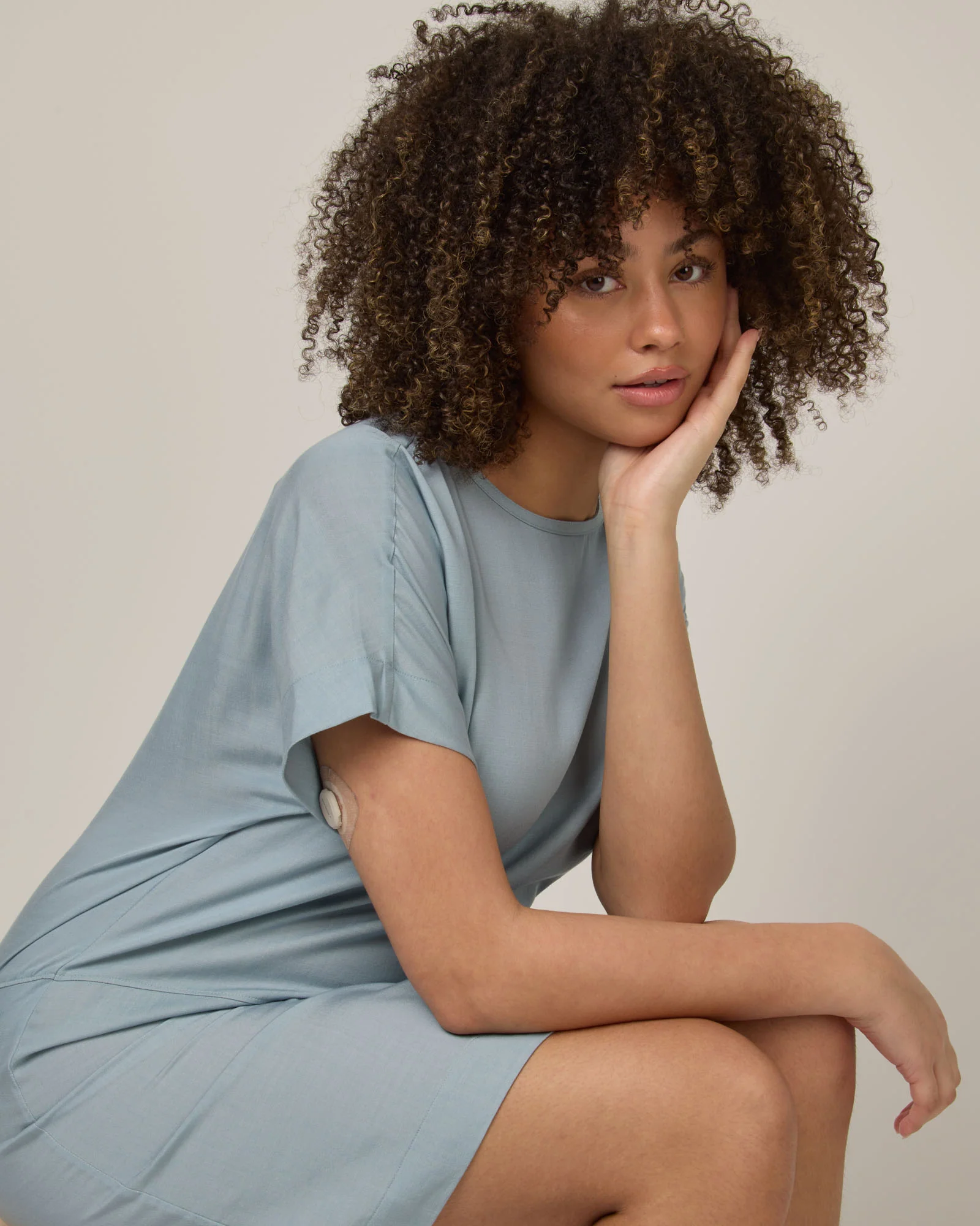 Whitney Chambray Dress - Image 4