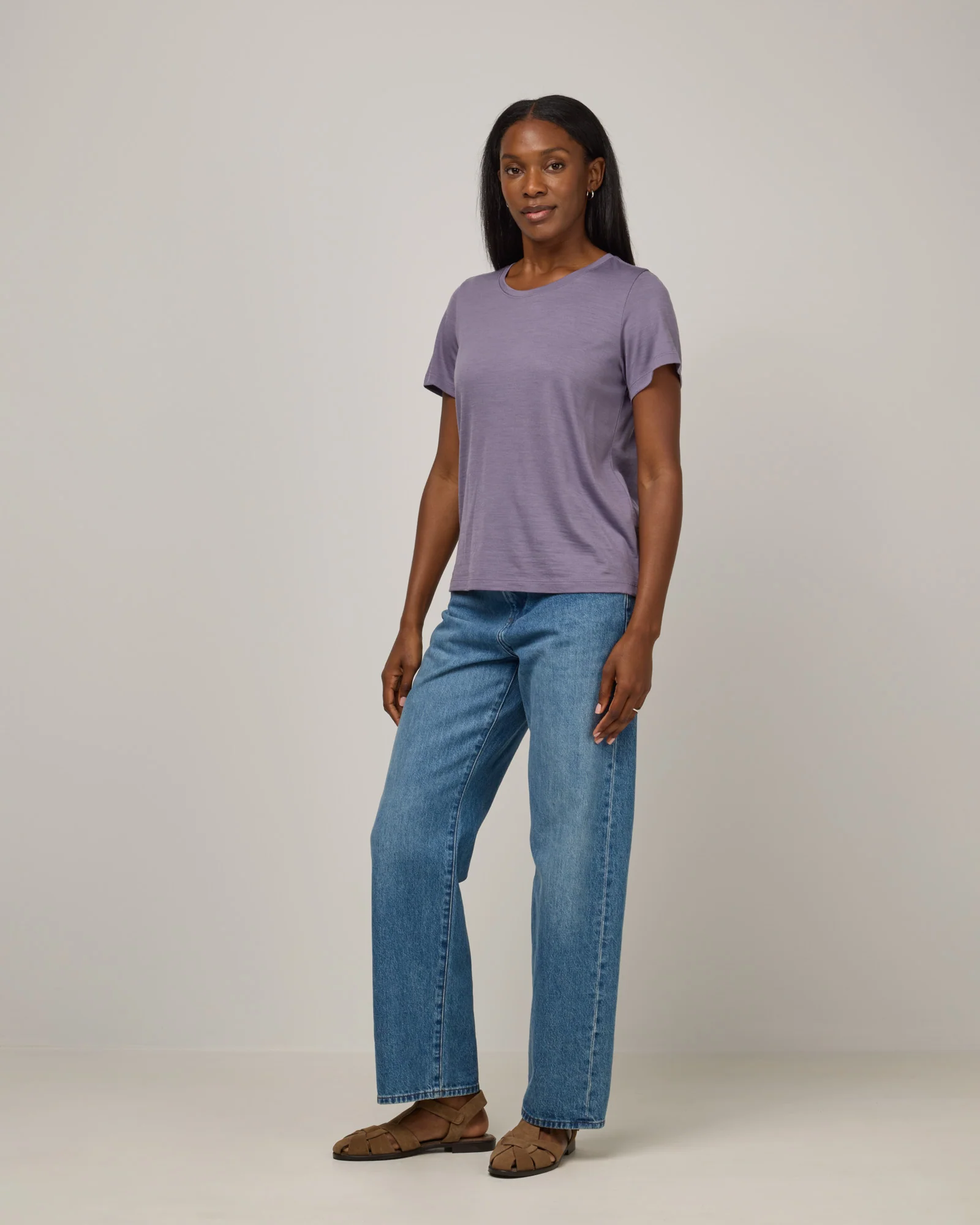 Zoe Easy Crew Neck Tee - Image 2